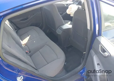 2020 Hyundai Ioniq Hybrid Blue из США, поврежденный, VIN KMHC65LC0LU226336